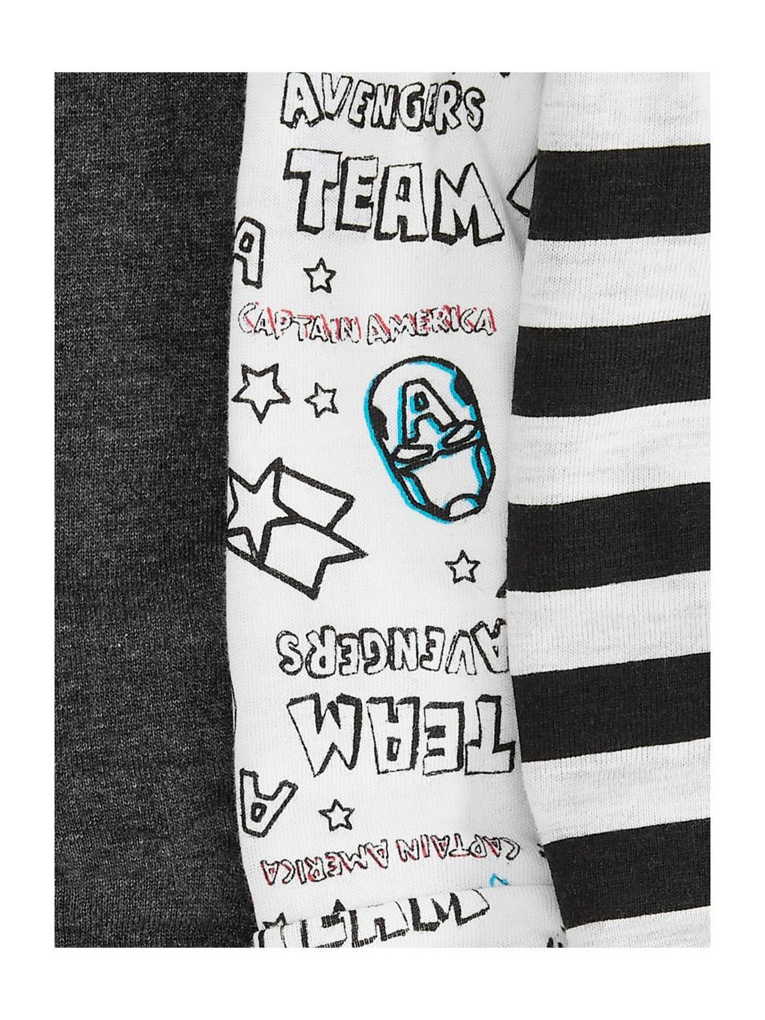 Pantaloons Junior Multicolor Printed Briefs (Pack Of 3)