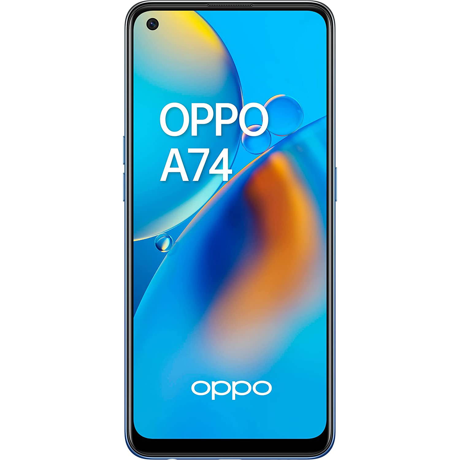 Oppo A74 Dual-SIM 128GB ROM + 6GB RAM (GSM Only | No CDMA) Factory Unlocked 4G/LTE Smartphone (Prism Black) - International Version