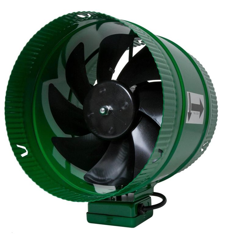 Hydrofarm ACFB10 Active Air 10 Inch Hydroponic Inline Duct Booster Fan Blower