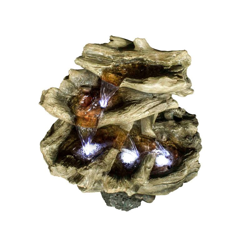 Ceramic Cascading Vines Garden Fountain - Acorn Hollow