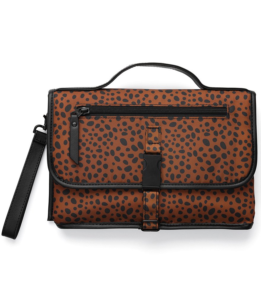 Dockatot Signature Diaper Changer Spotted Print Clutch