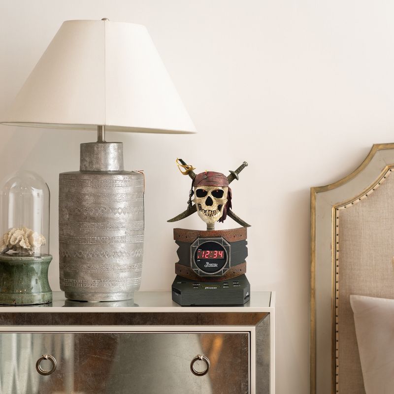 Small Weathered Table Clock White - Stonebriar Collection