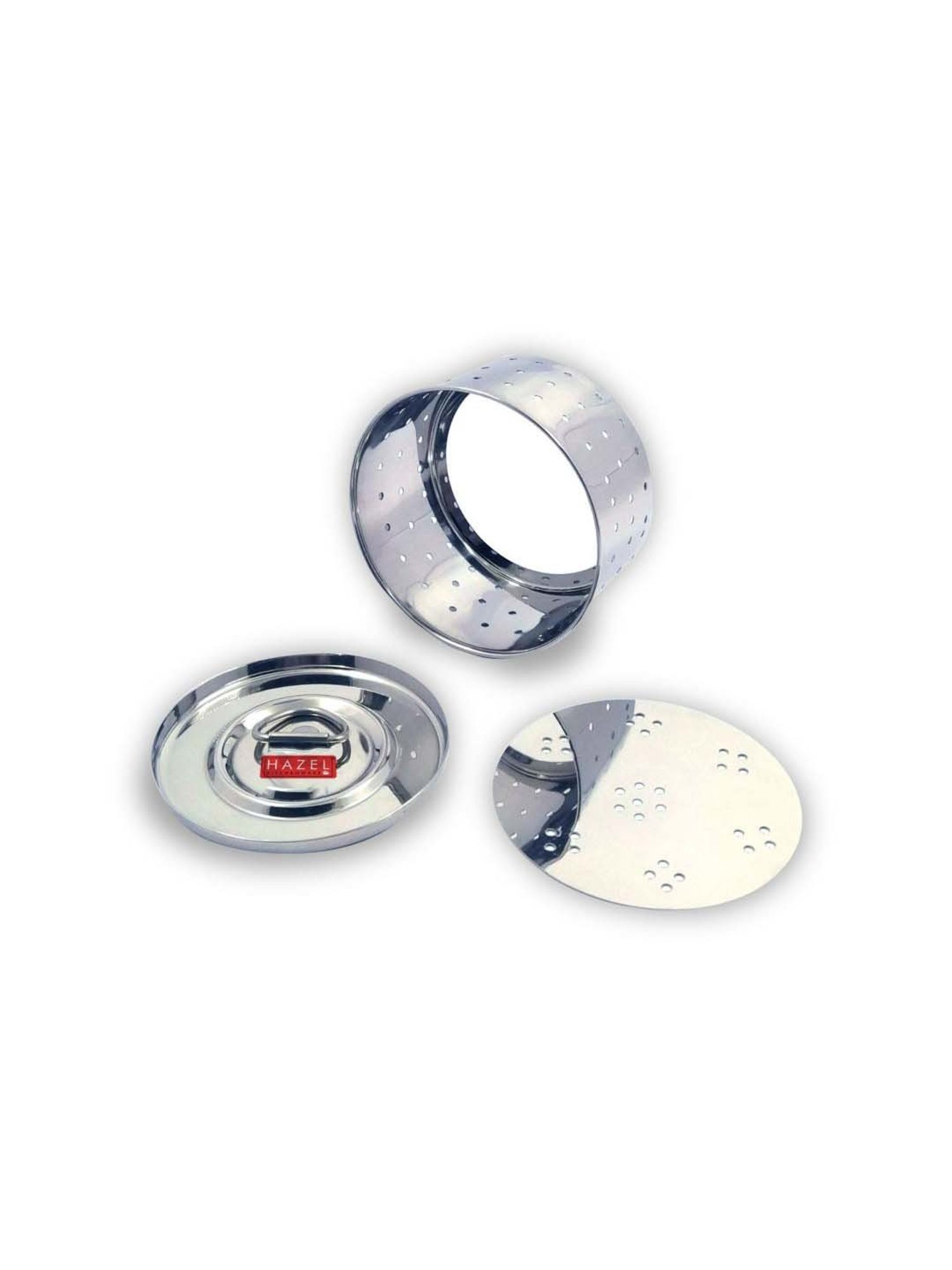 HAZEL Silver Stainless Steel Paneer Maker Container