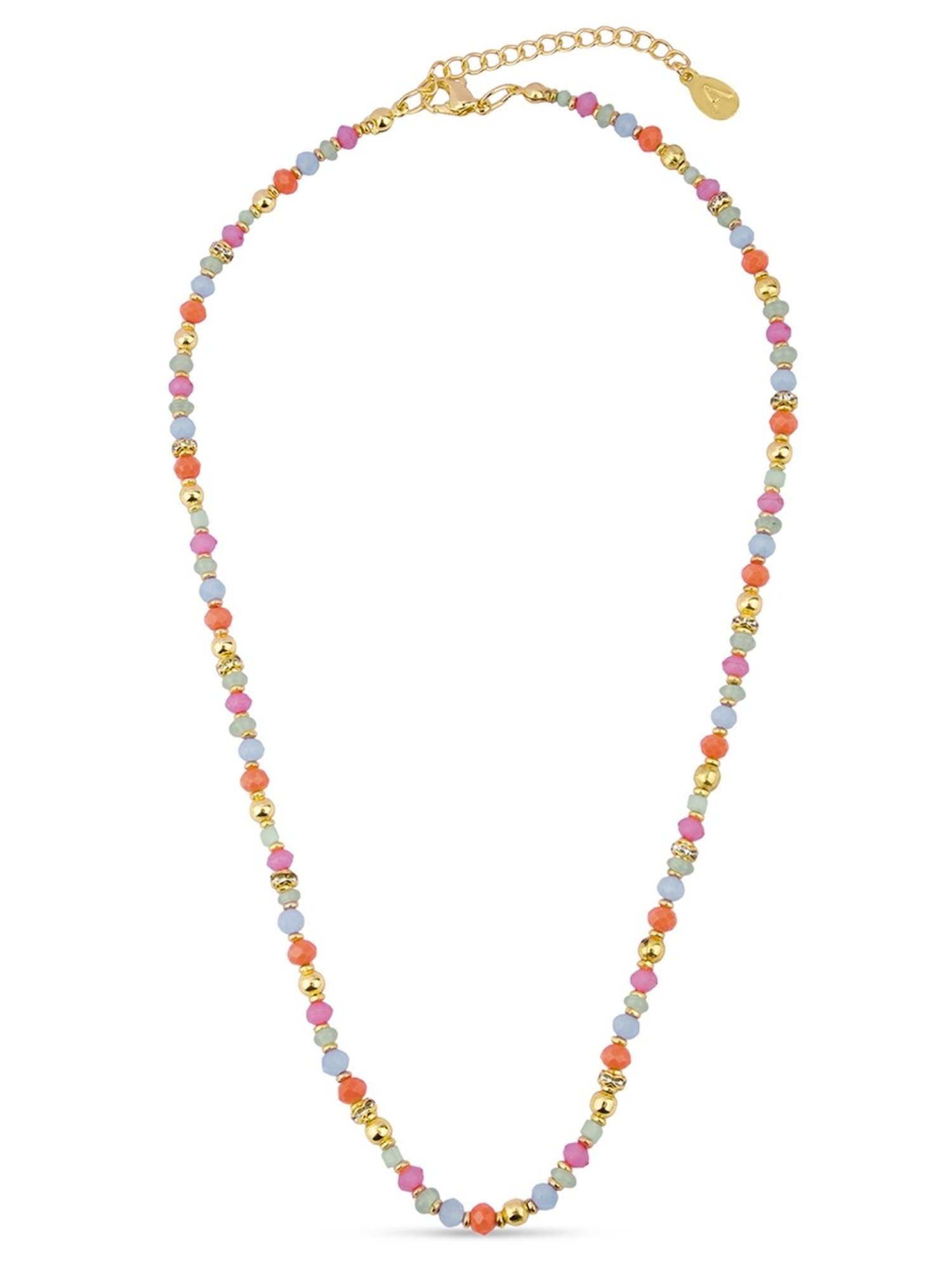 Accessorize London Women's Multi Rounded Beaded Necklace