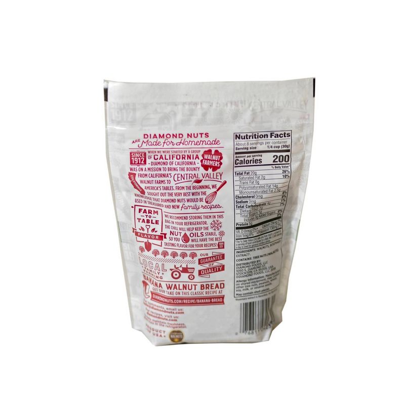 Diamond of California Chopped Walnuts - 8oz