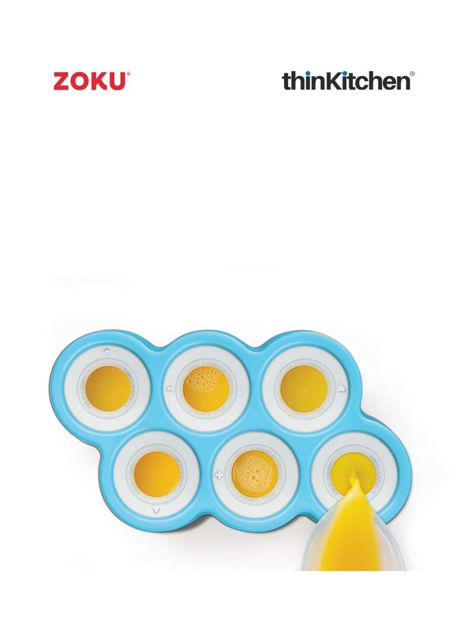 Zoku Multicolor Plastic Polar Pop Mold (0.032 L)