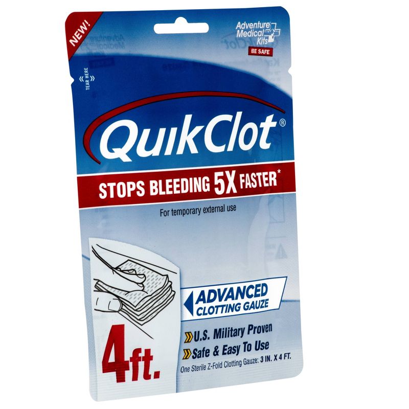 QuikClot 3''x4'' Guaze Pad - 2pk