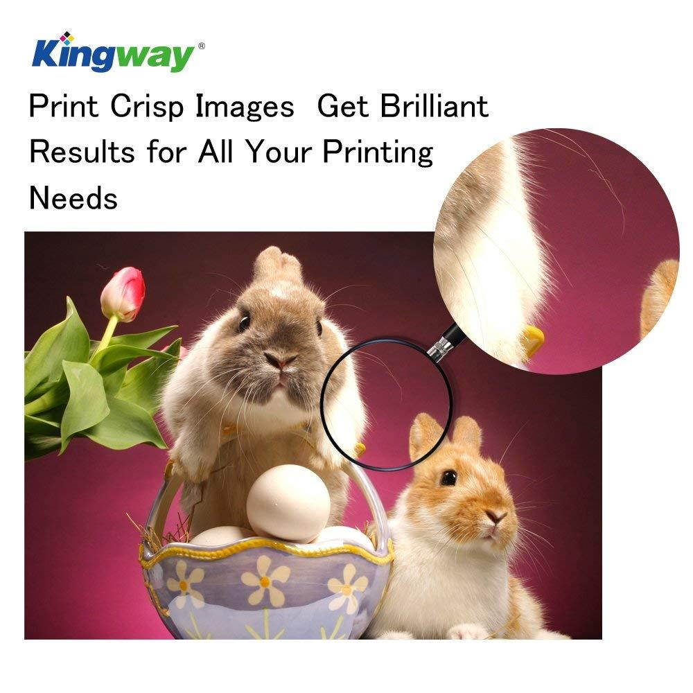 Kingway Compatible Ink Cartridge Replacement for Brother LC3033 LC3033XXL Work with MFC-J995DW MFC-J995DWXL Printer (Black, Cyan, Magenta, Yellow, 4-Pack)