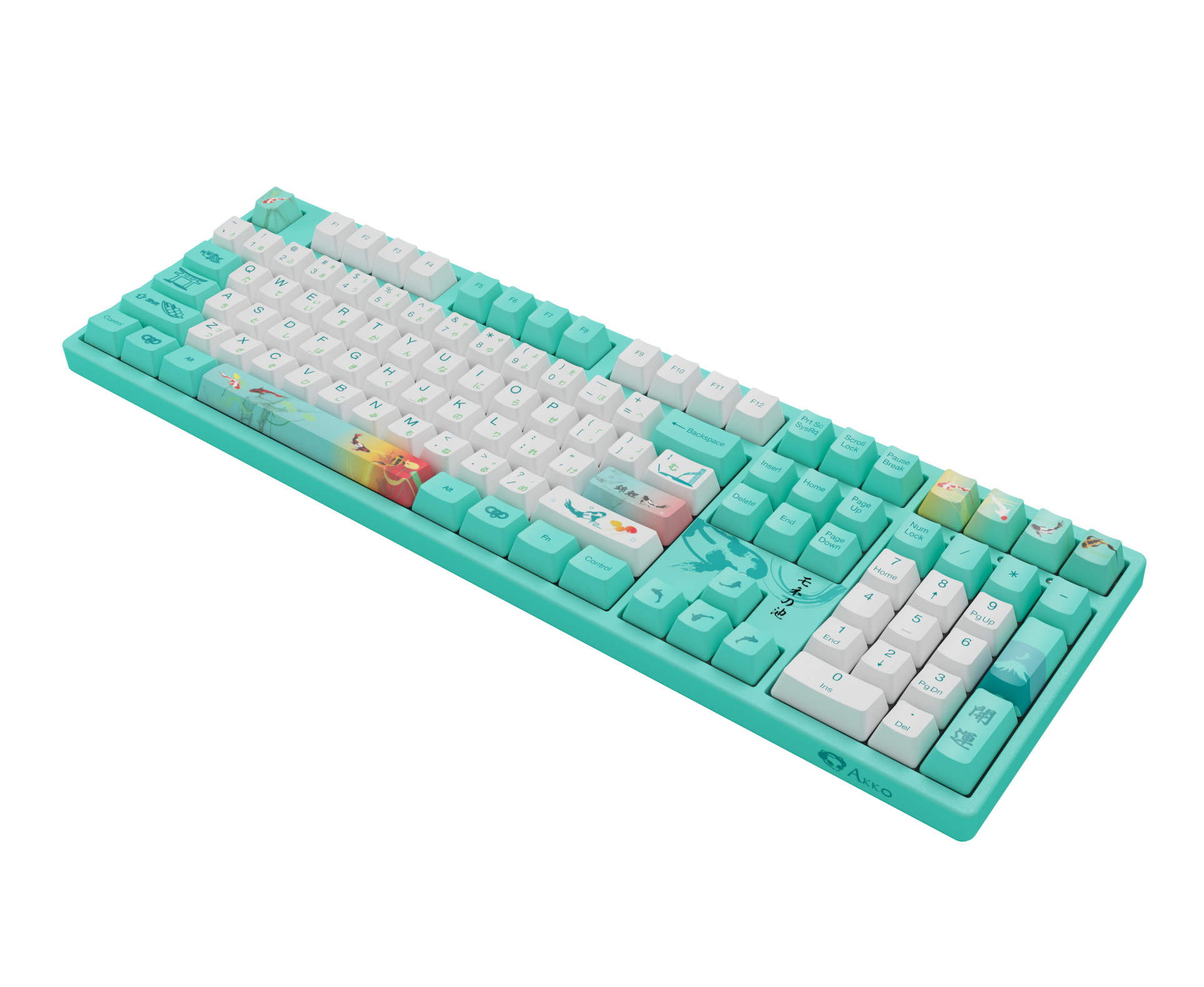 Akko 3108V2 Sailor Moon Gaming Mechanical Keyboard Pink Switch Double Shot Dye Sub PBT Keycaps NKRO Detachable USB Type-C Pink Cat Paw