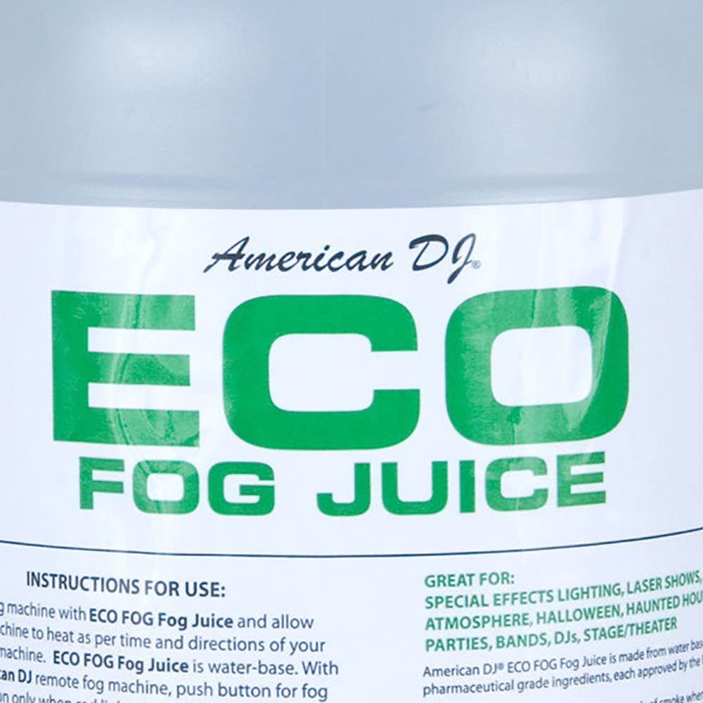AMERICAN DJ ECO FOG GALLON WATER BASED FOG JUICE GALLON
