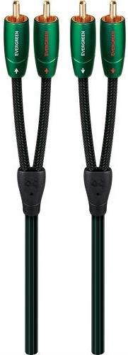 AudioQuest Evergreen 1m 3.28 feet RCA to RCA 1m 3'4"