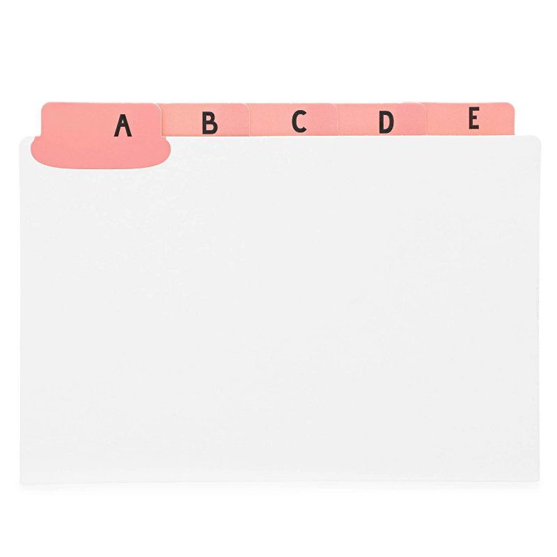 6pk 100 per pack 4" x 6" Blank Index Cards Primary Assorted Colors - Top Notch Teacher Products