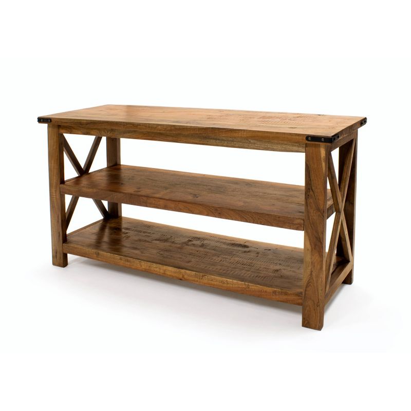 Demilune Hall Stand - Chocolate Cherry - Leick Home