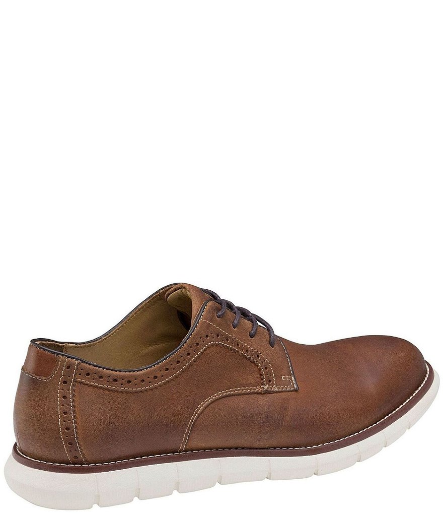 Johnston & Murphy Men's Plain Toe Leather Casual Shoes
