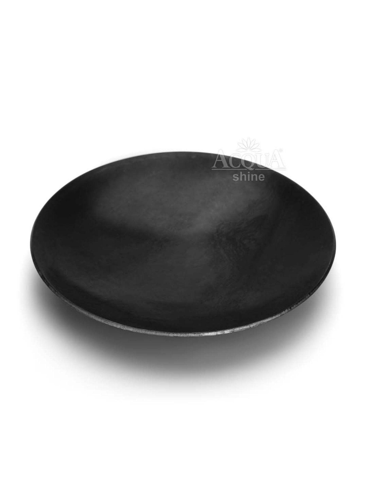 ACQUA SHINE Black Iron Deep Tawa (26 cm) - Set of 1