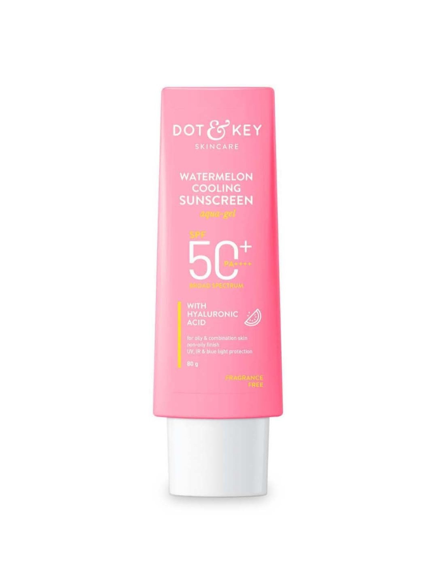 Dot & Key Watermelon Hyaluronic Sunscreen with SPF 50 PA+++ - 80 gm