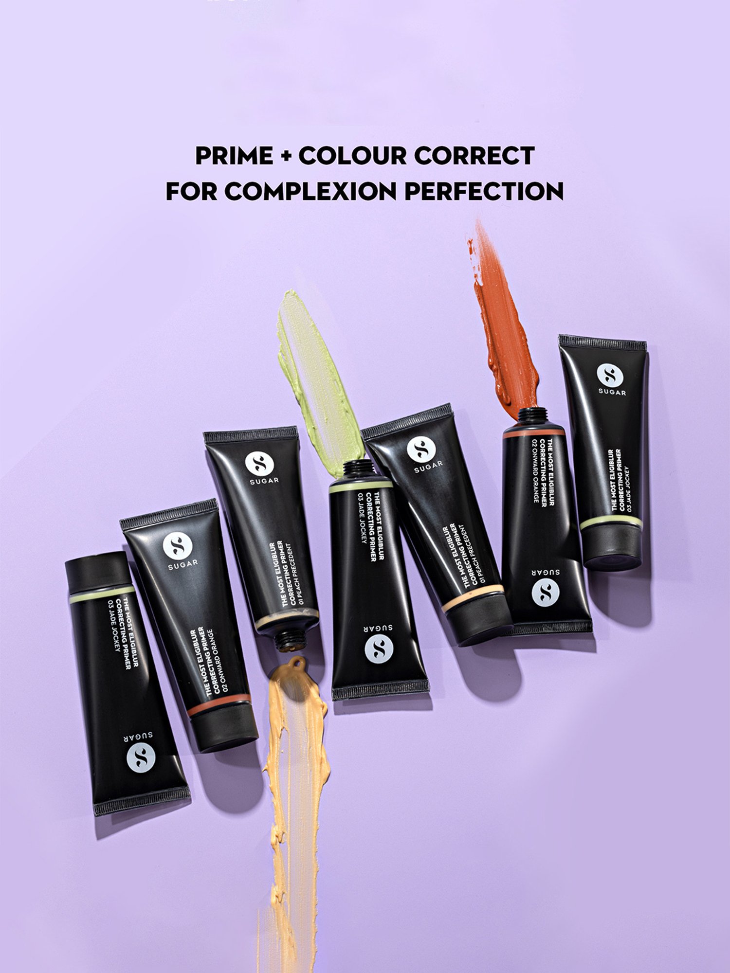 SUGAR Cosmetics The Most Eligiblur Correcting Primer 01 Peach Precedent - 30 gm