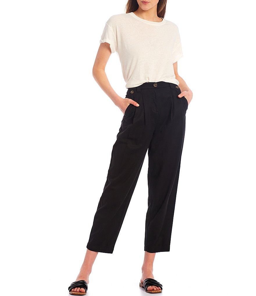 Every Knit Roll Sleeve Pullover Tee