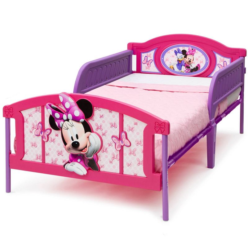 Twin Disney Minnie Mouse Plastic 3D Bed - Delta Children