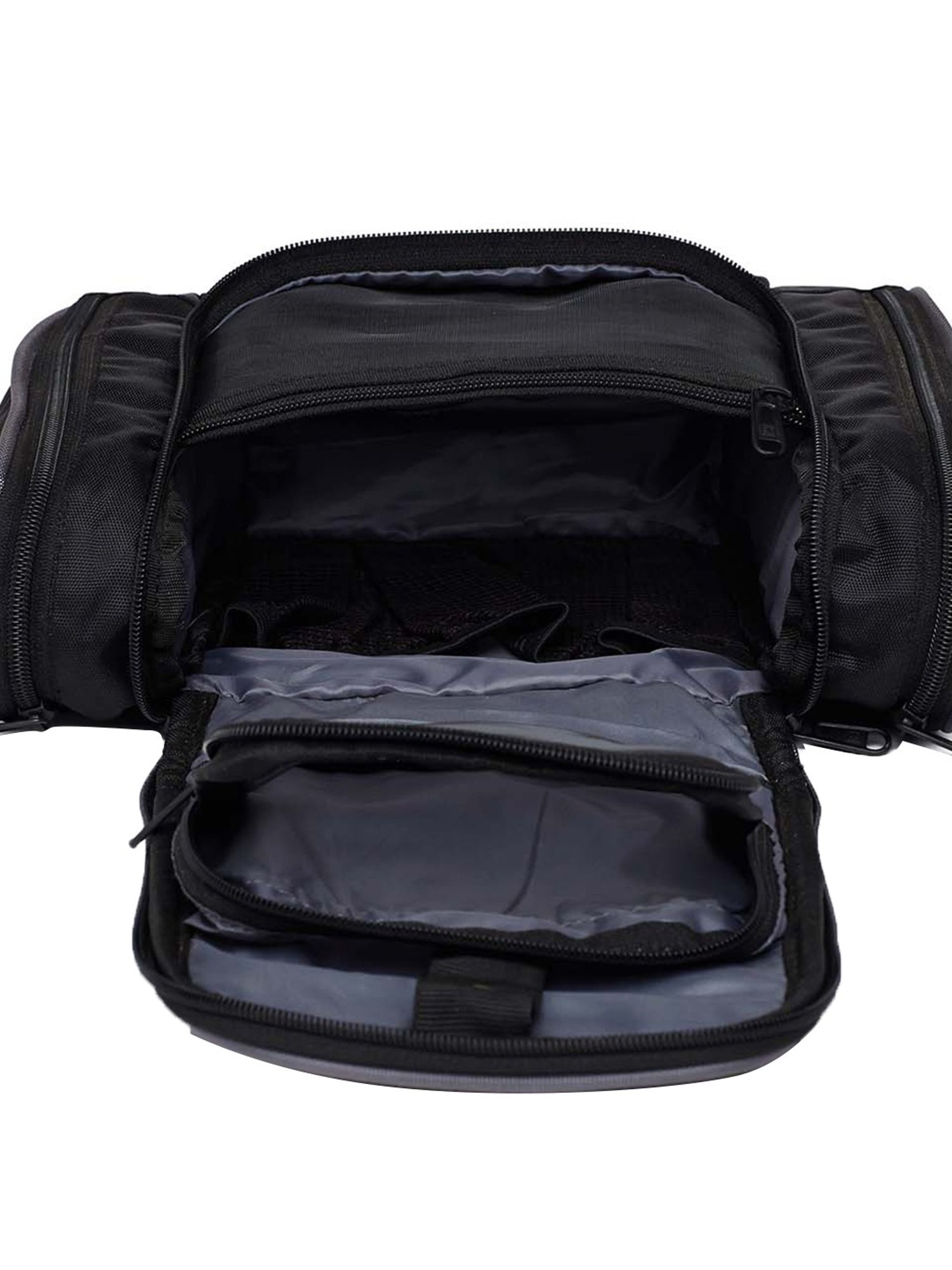 Louis Stitch Brunette Brown Leather Medium Toiletry Pouch