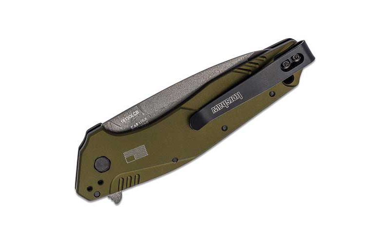 Kershaw 1812OLCB Dividend Olive Composite Blade