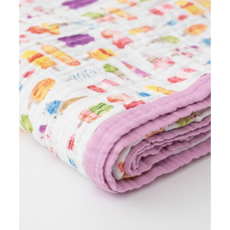 Little Unicorn Cotton Muslin Quilt Big Kid - Brain Freeze