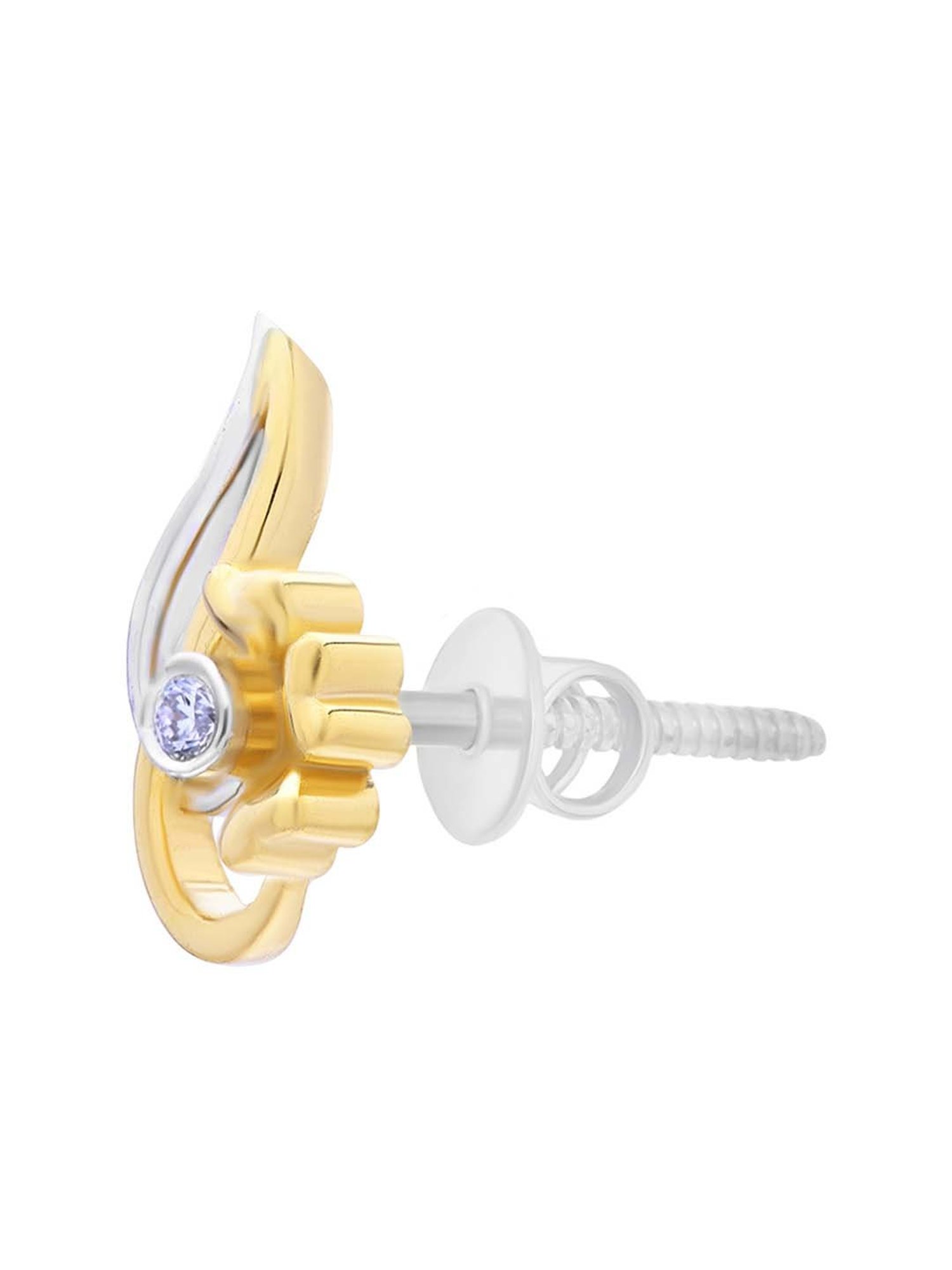 Waman Hari Pethe Jewellers 18k Gold & Diamond Earrings for Women