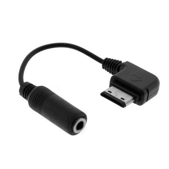 3.5mm Female to S20-Pin Headset Adapter Headphone Jack Converter A3L for Samsung A177 A777, Behold T919, Blackjack 2 i617, Comeback T559, Gloss U440, Gravity 2 T469 T459, Highlight T749