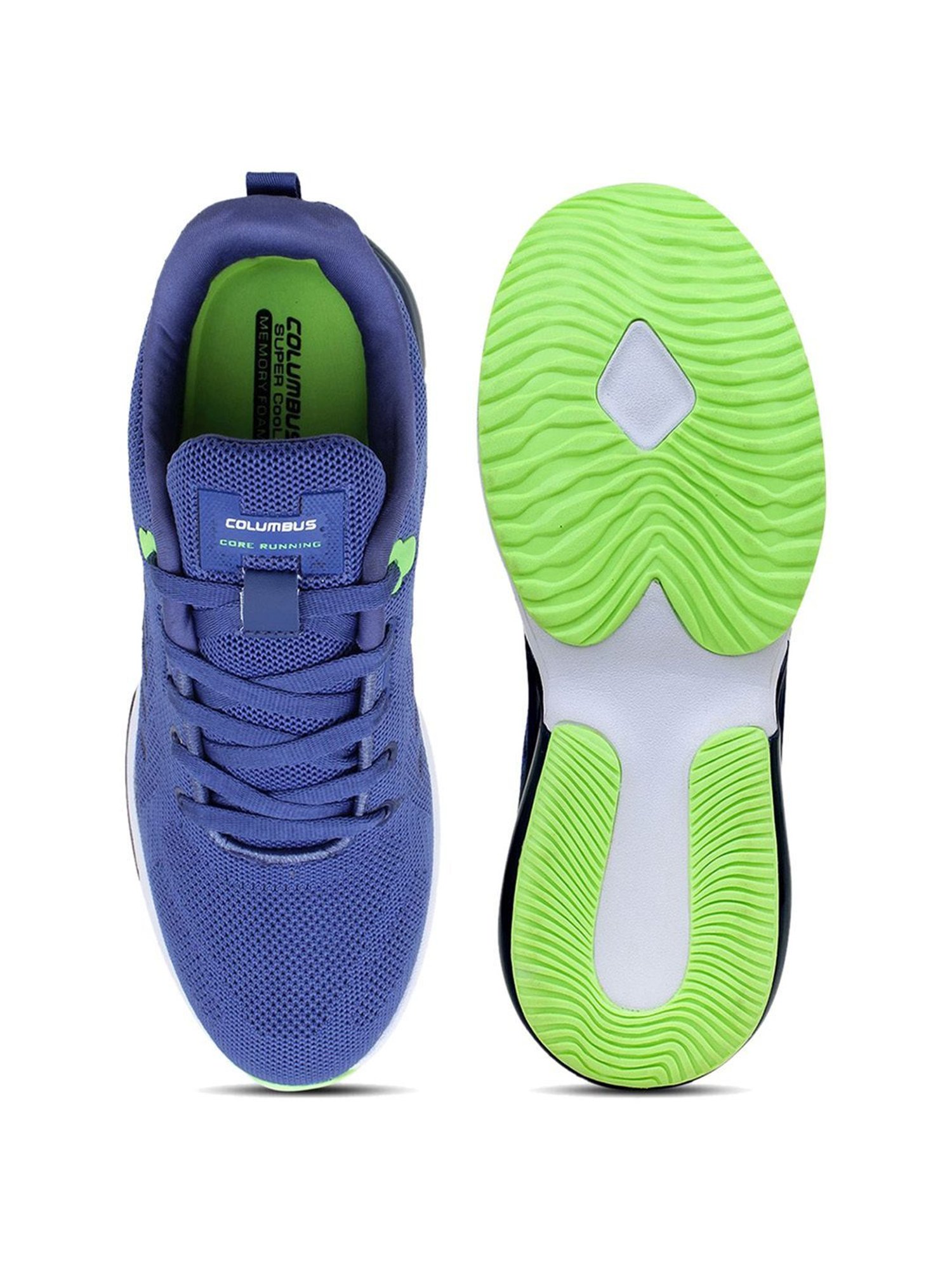 Columbus Men's Blue Running Shoes