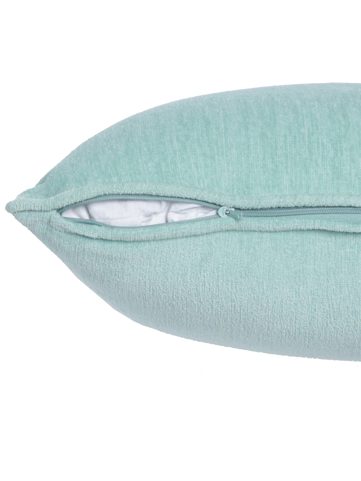 Maspar Colorart Jessica Solid Green 110 TC Cotton Cushion Cover