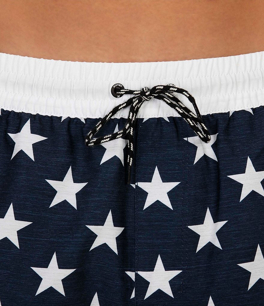 Polo Ralph Lauren Traveler Solid Blue 5 3/4#double; Inseam Swim Trunks