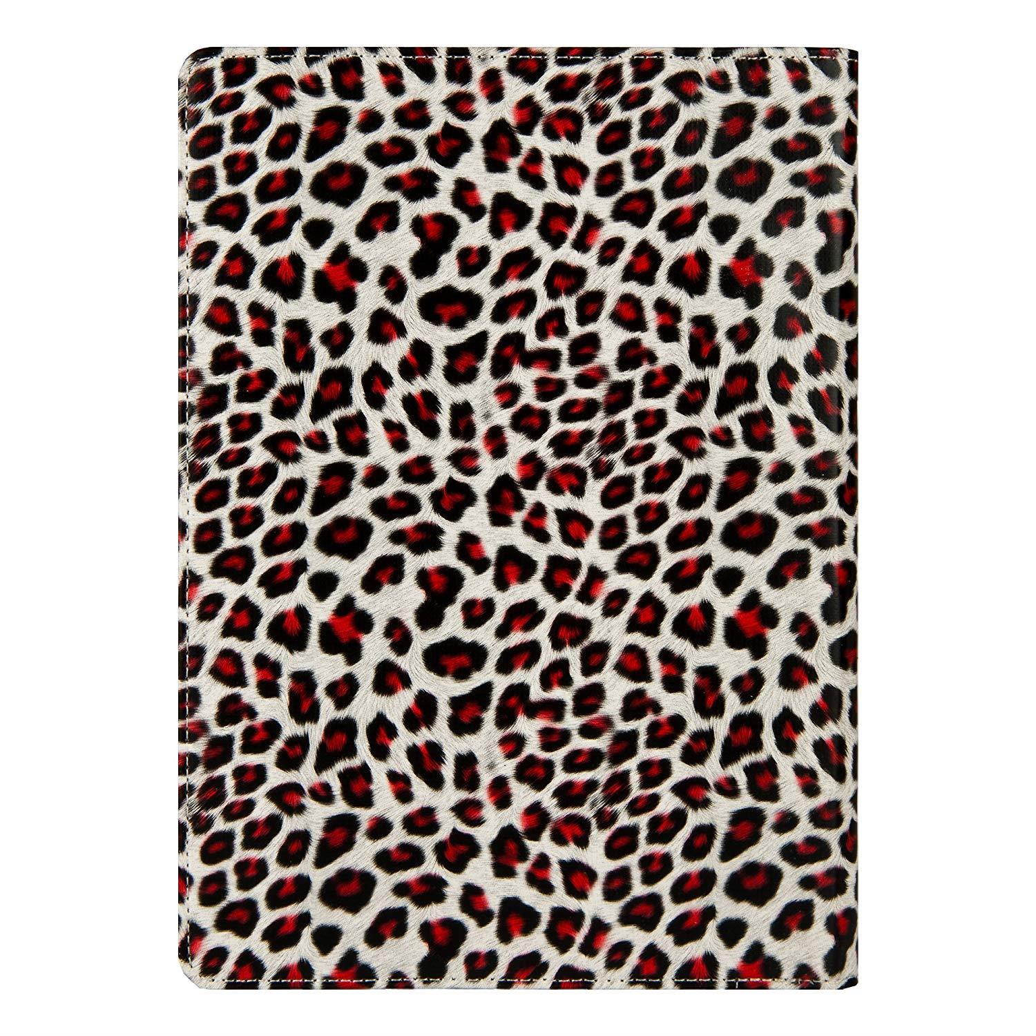 Mary Portfolio Lightweight Hard Cover Case (Leopard) For Apple iPad Air 2 [New iPad Air]