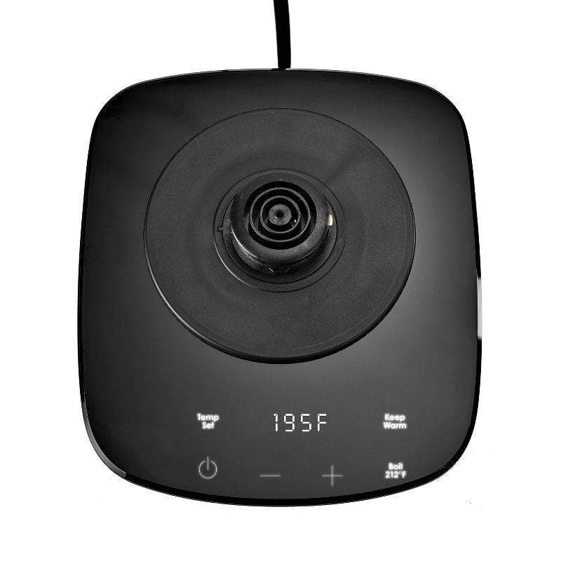 Brim 0.8L Gooseneck Kettle - Black