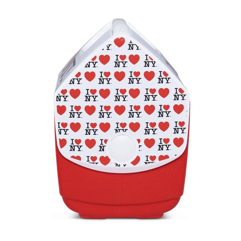 Igloo Playmate Pal I Love NY 7qt Portable Cooler - Red