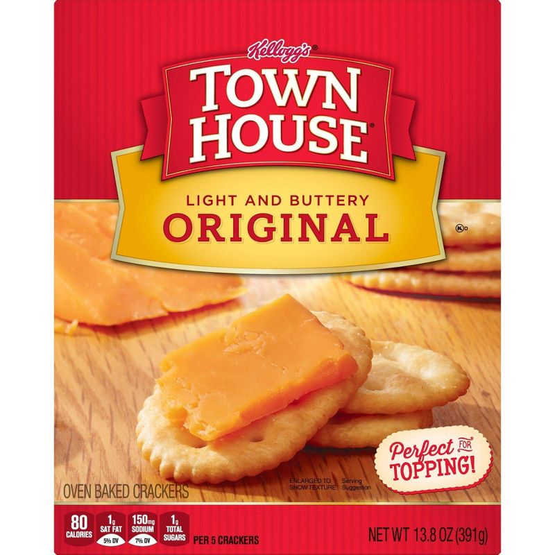 Kellog's Town House Original Snack Crackers - 13.8oz