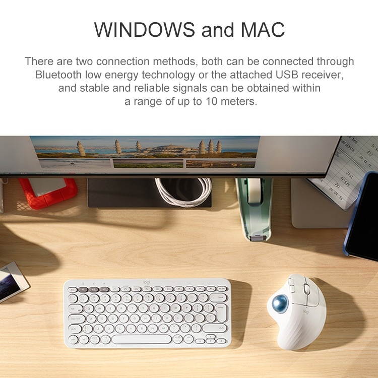 Logitech ERGO M575 Creative Wireless Trackball Mouse