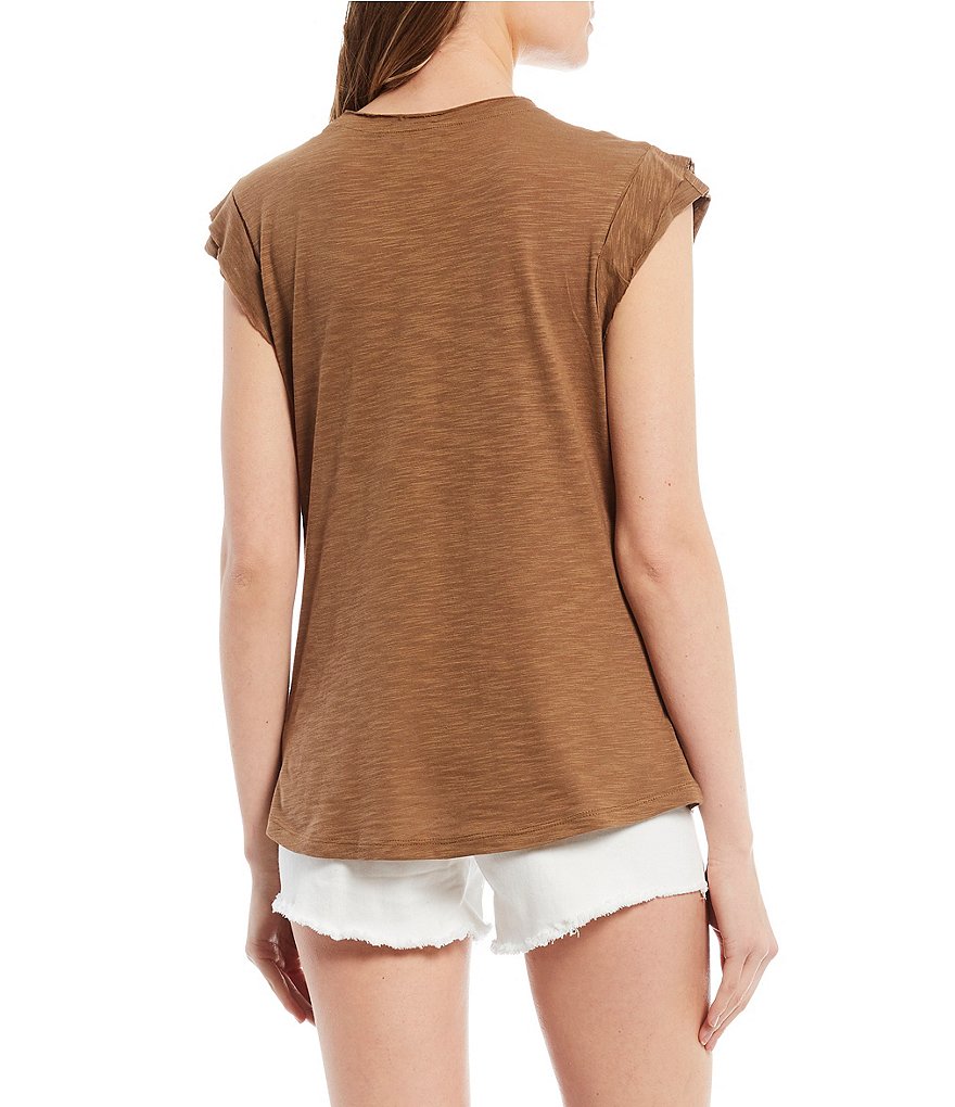 Frayed Molly Nocturnal Short Sleeve Graphic Tee