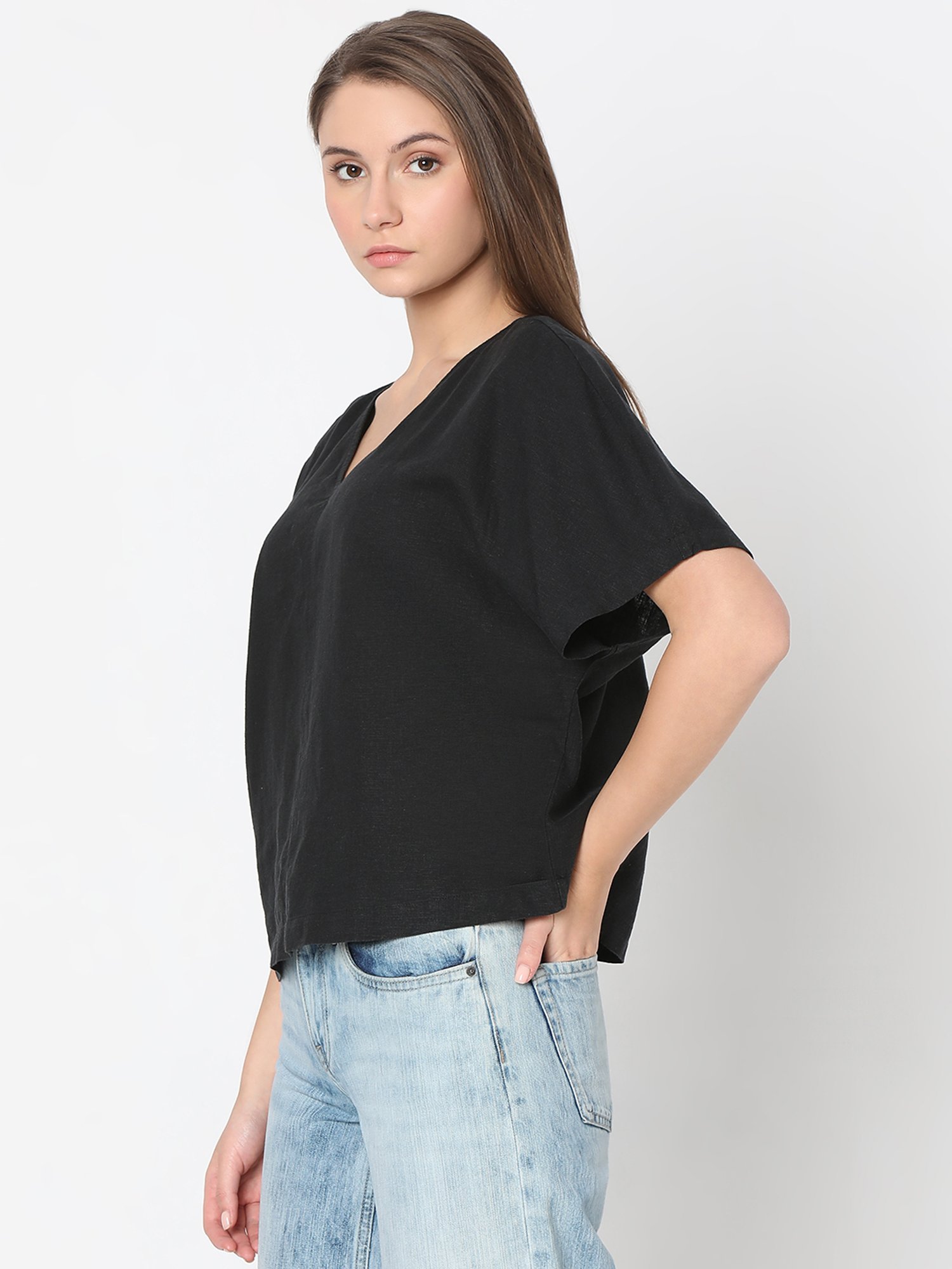 Vero Moda Black Regular Fit Top