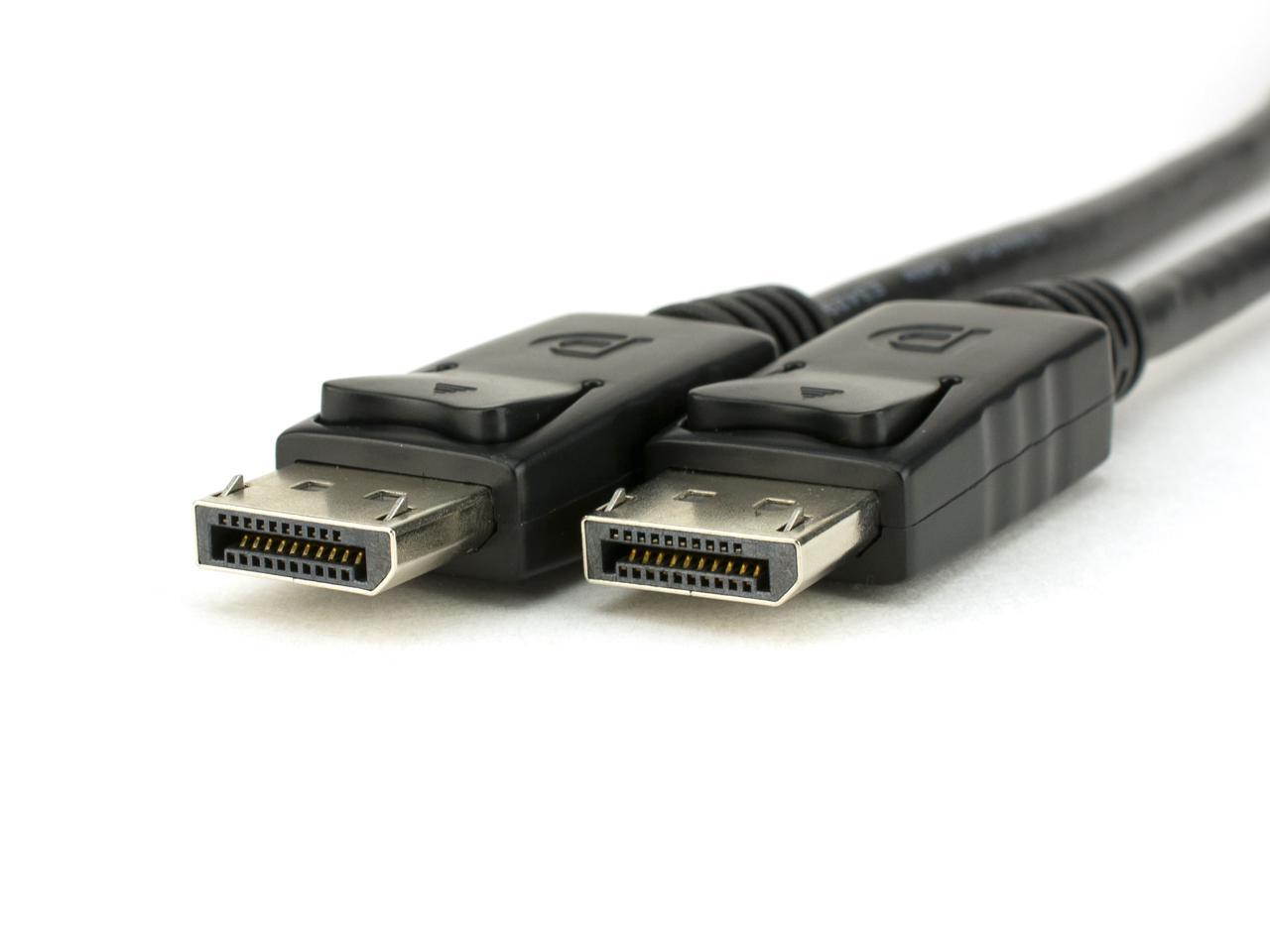 AYA 3ft (3 Feet) DisplayPort Male-to-Male Audio/Video Cable 28AWG