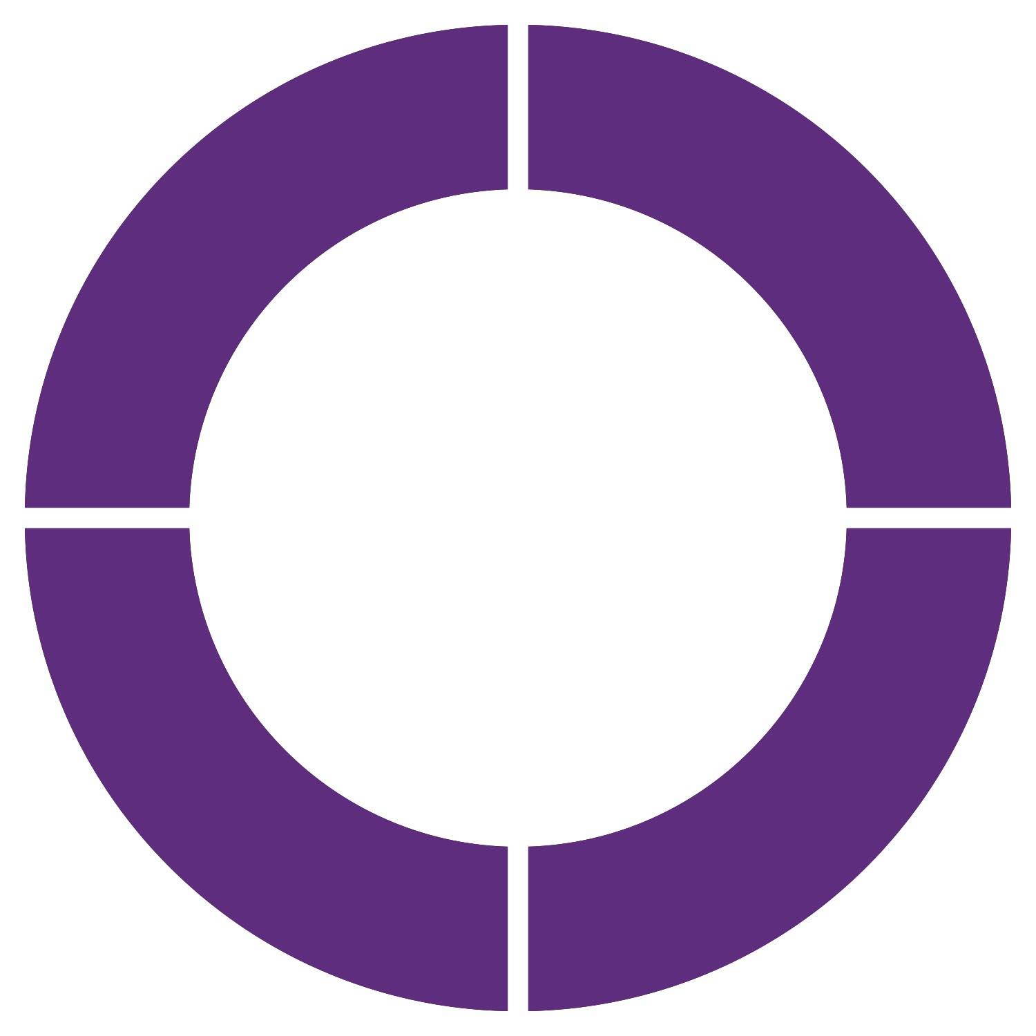 LiteMark Orange Removable 12 Inch Circle Kits - Makes 3 Circles