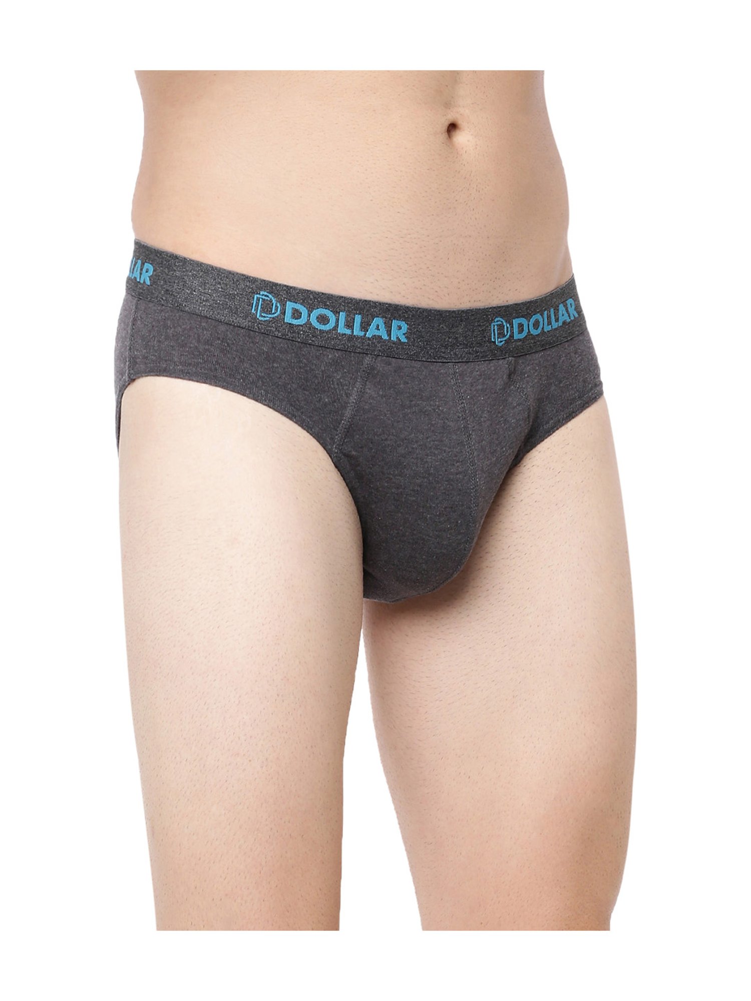 Dollar Bigboss Multicolor Regular Fit Solid Briefs (Pack of 3)