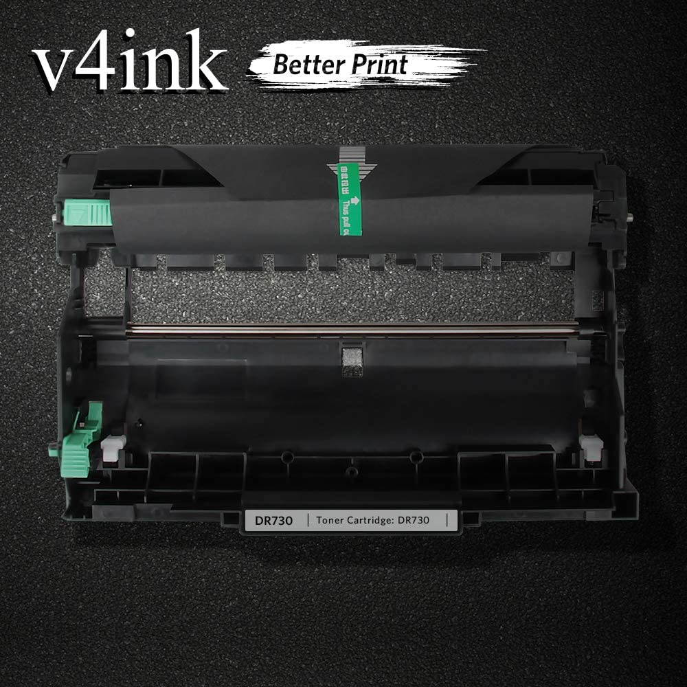 v4ink 1PK DR730 DR-730 730 Compatible Drum Unit (NOT Toner) for Brother HL-L2350DW HL-L2390DW HL-L2395DW HL-L2370DW XL DCP-L2550DW MFC-L2710DW MFC-L2730DW MFC-L2750DW XL Printer