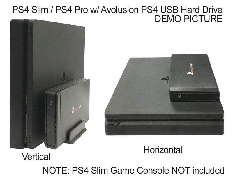 HornetTek Viper 6TB (6000GB) 7200RPM 64MB Cache USB 3.0 External PS4 Hard Drive (PS4 Pre-Formatted) - PS4, PS4 Slim & PS4 Pro