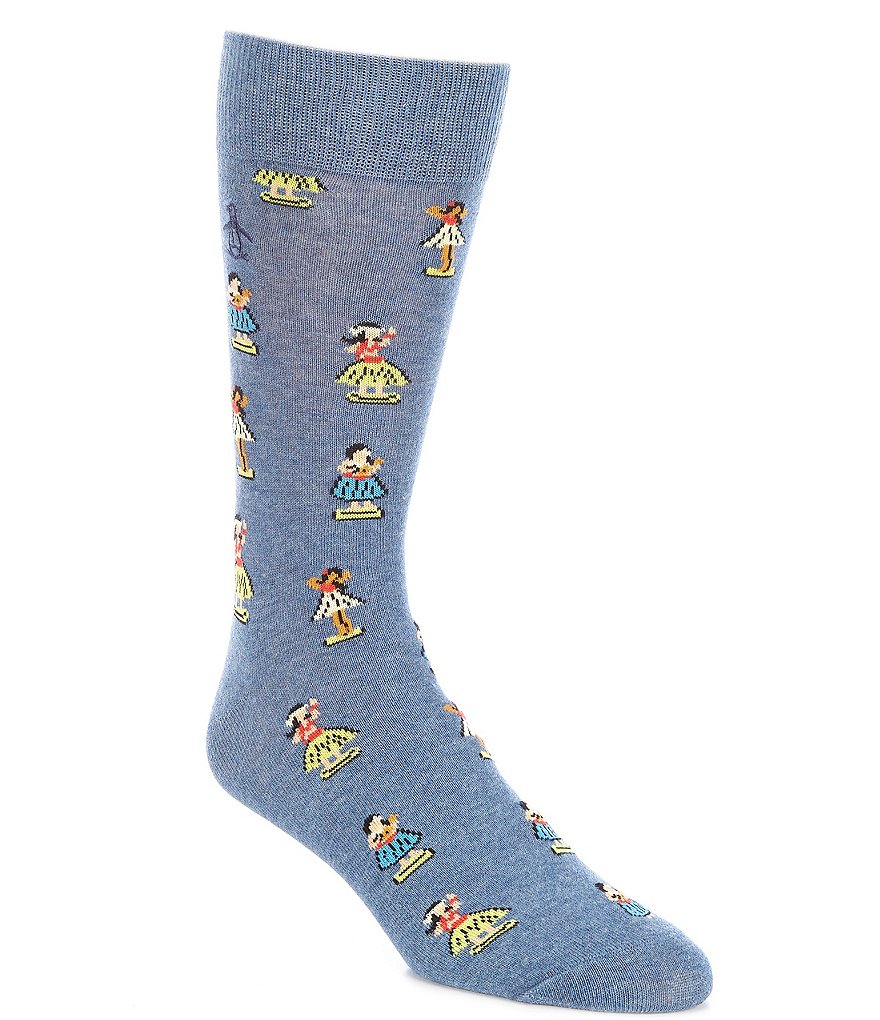 Original Penguin Hula Girls Crew Socks