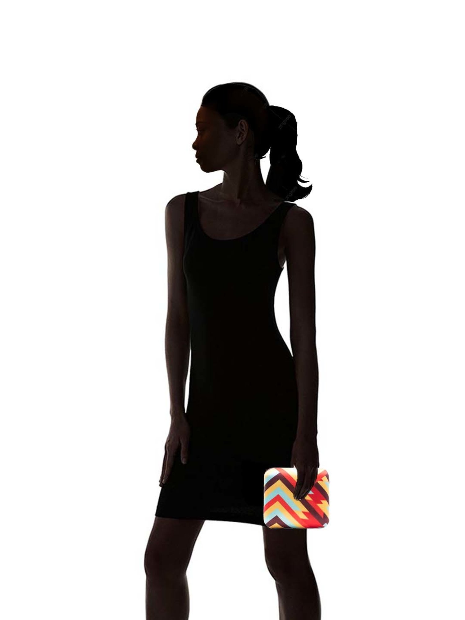 Sugarcrush Multicolor Printed Clutch