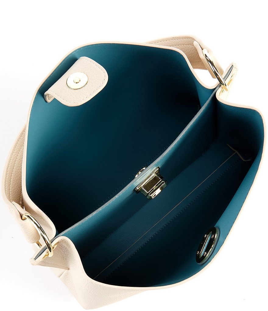 Dooney & Bourke Signature Hydrangea Monogram Collection Floral Hobo Bag