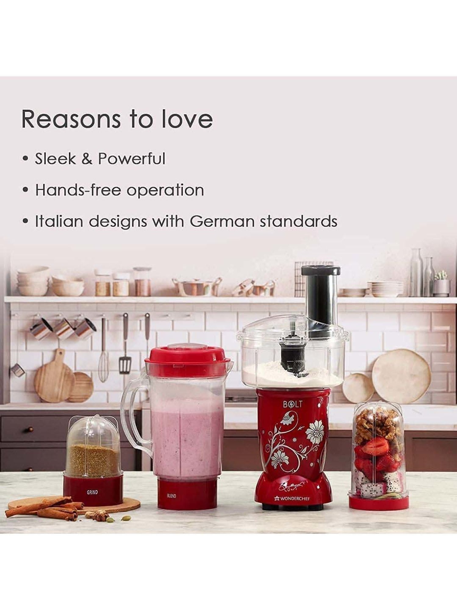 Inalsa 1000W Food Processor