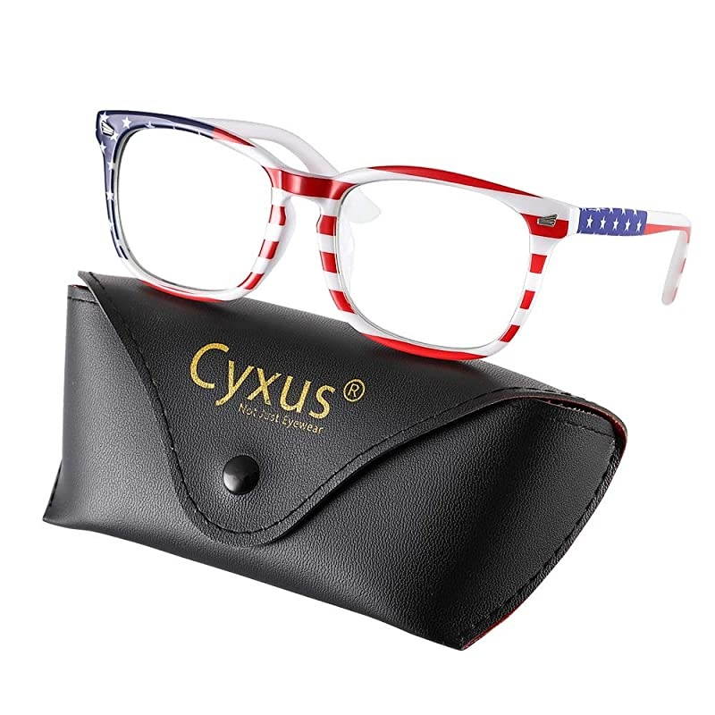 Blue Light Blocking Computer Glasses Retro Square Clear Lens Eyeglasses Frame