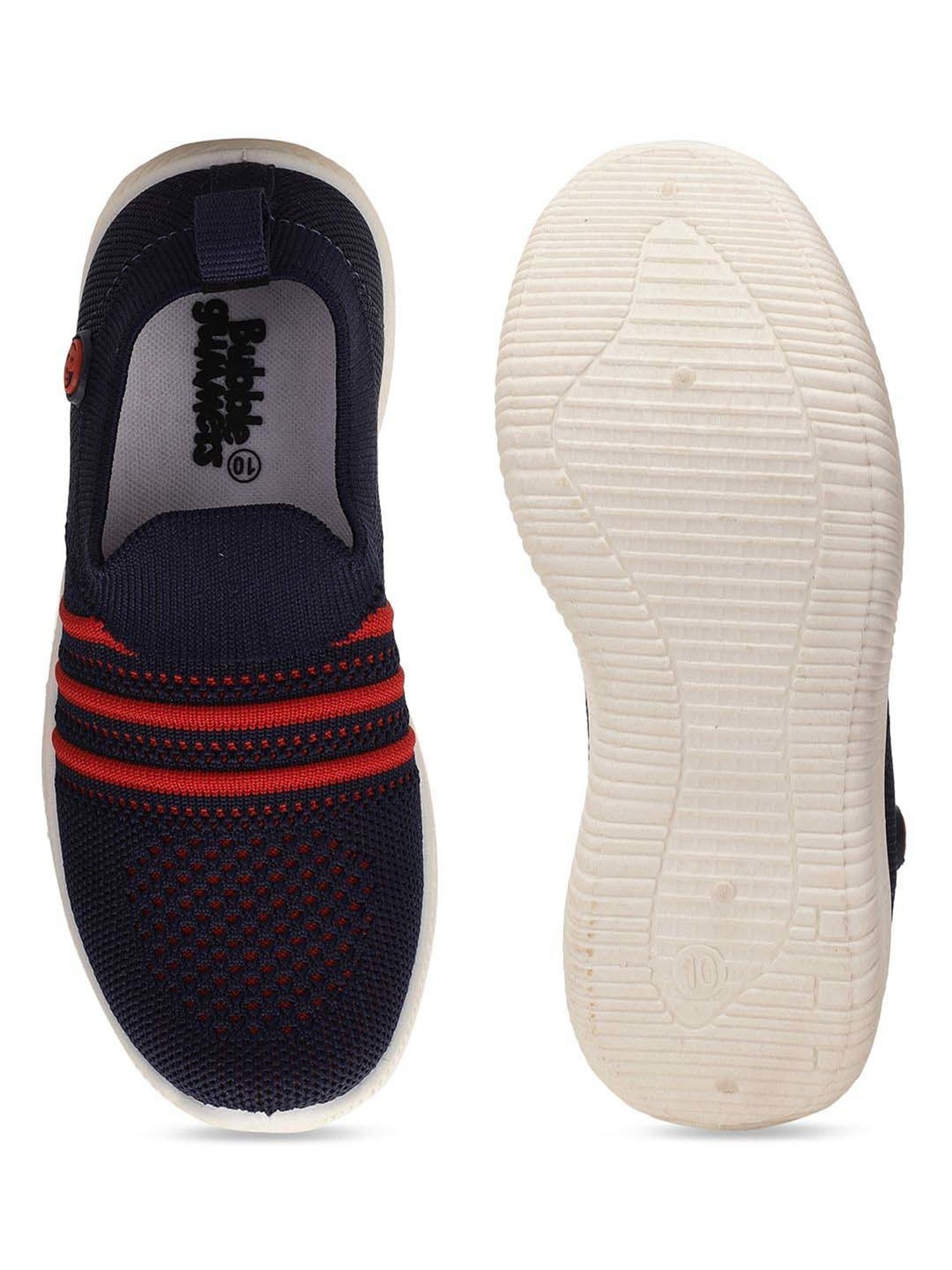 Bubblegummers by Bata Kids Blue & Red Casual Slip-Ons