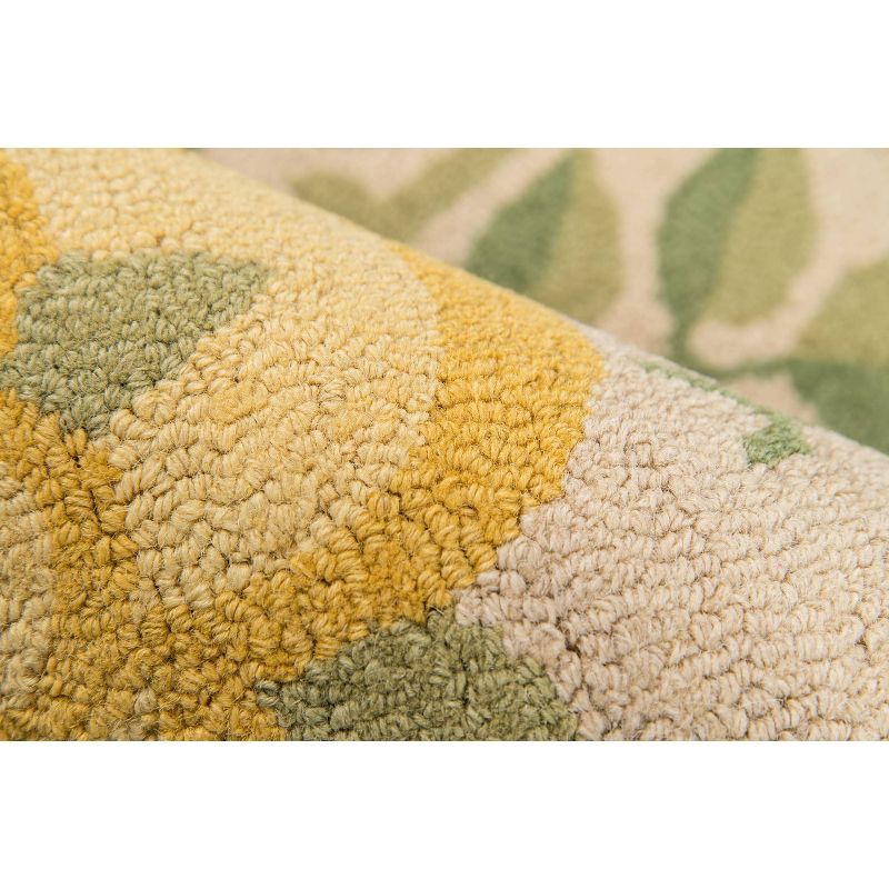 5'x8' Newport Area Rug Yellow - Momeni